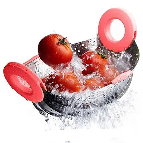 088 Plastic Colander Strainer (400ml, Multicolour)