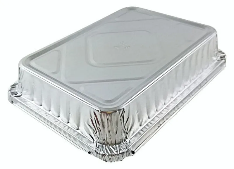 1 1/2 lb. Oblong Take-Out Foil Pan - Shallow 500/CS