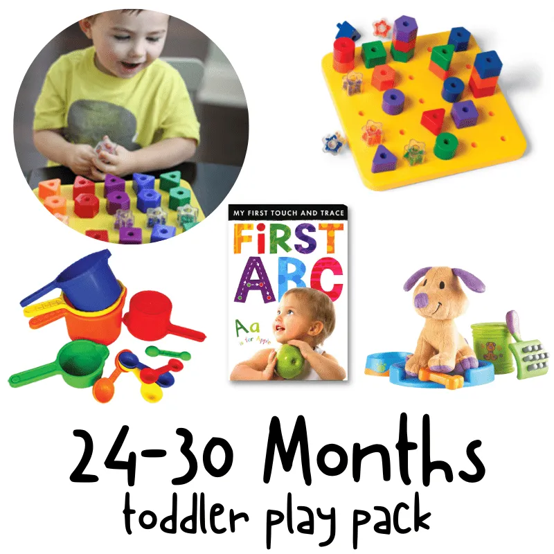 24-30 MONTHS TODDLER PLAY PACK - 2nd BIRTHDAY GIFT SET