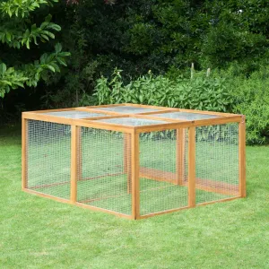 5ft Large Chartwell Guinea Pig Run | The Perfect Cavy Run, 2 Doors | High Enough For Children to go Inside to Play