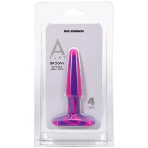 A-play Groovy Anal Plug 4 Fuchsia