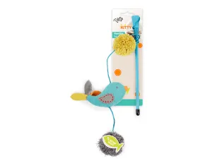 AFP Kitty-Wand Bird - Turquoise