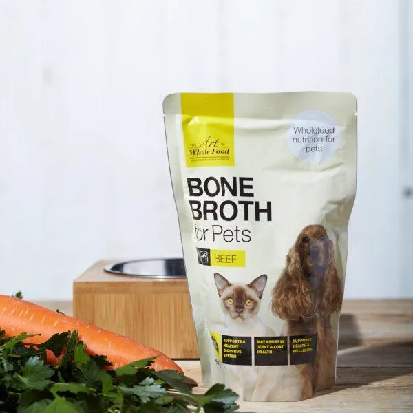 Art of Whole Food Beef Bone Broth for Pets 500g