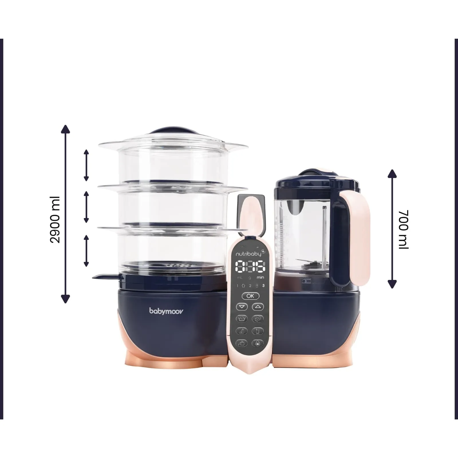 Babymoov Duo Meal 6-in-1 Food Prep System