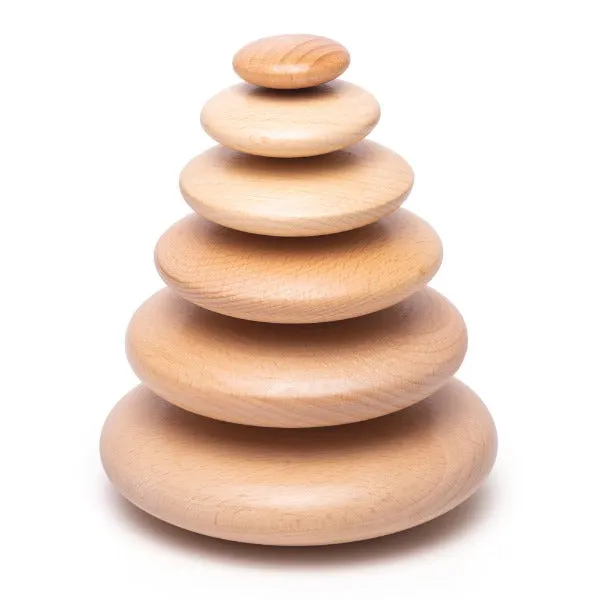 BigJigs Toys Stacking Pebbles