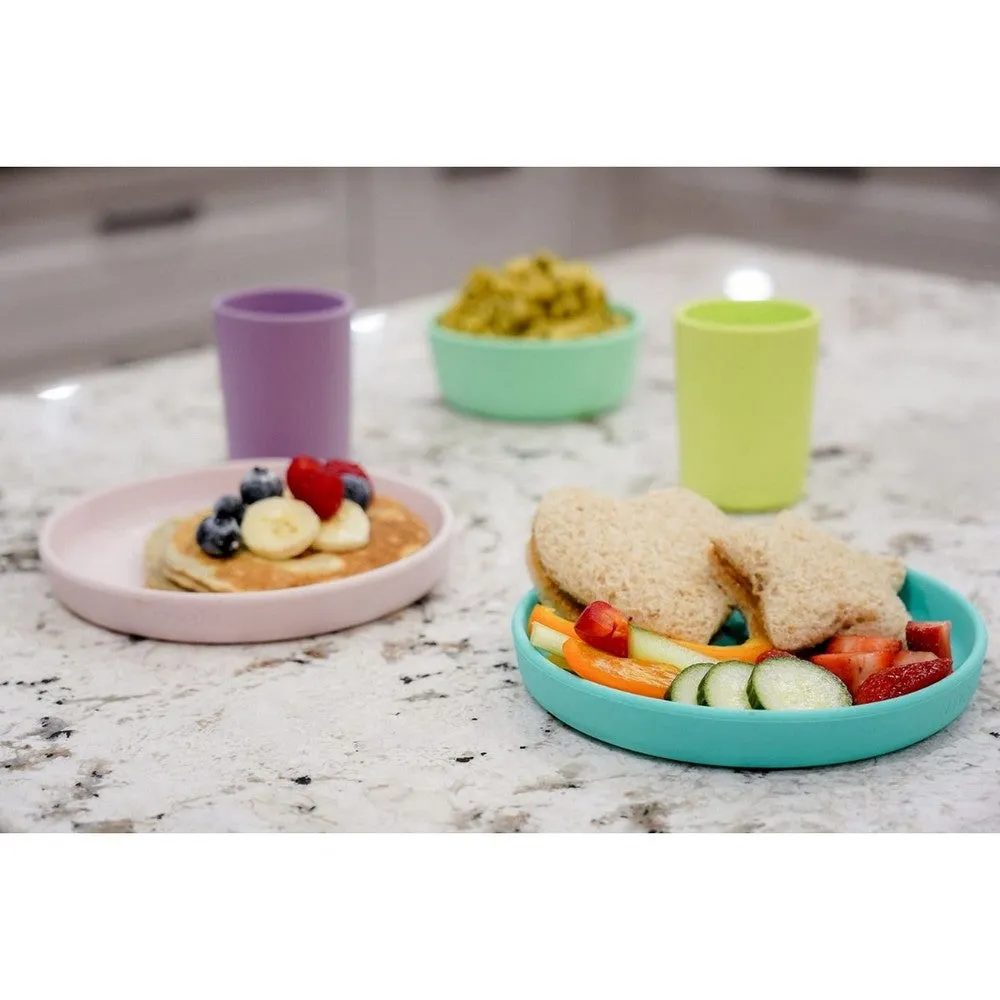 Blue 3 Piece Silicone Meal Set