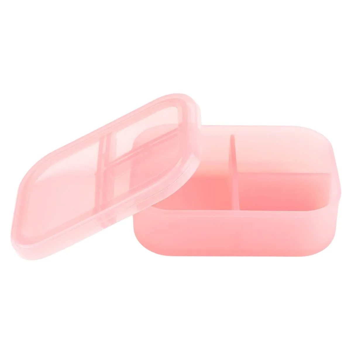 Bumkins Three Section Bento Box - Jelly Silicone