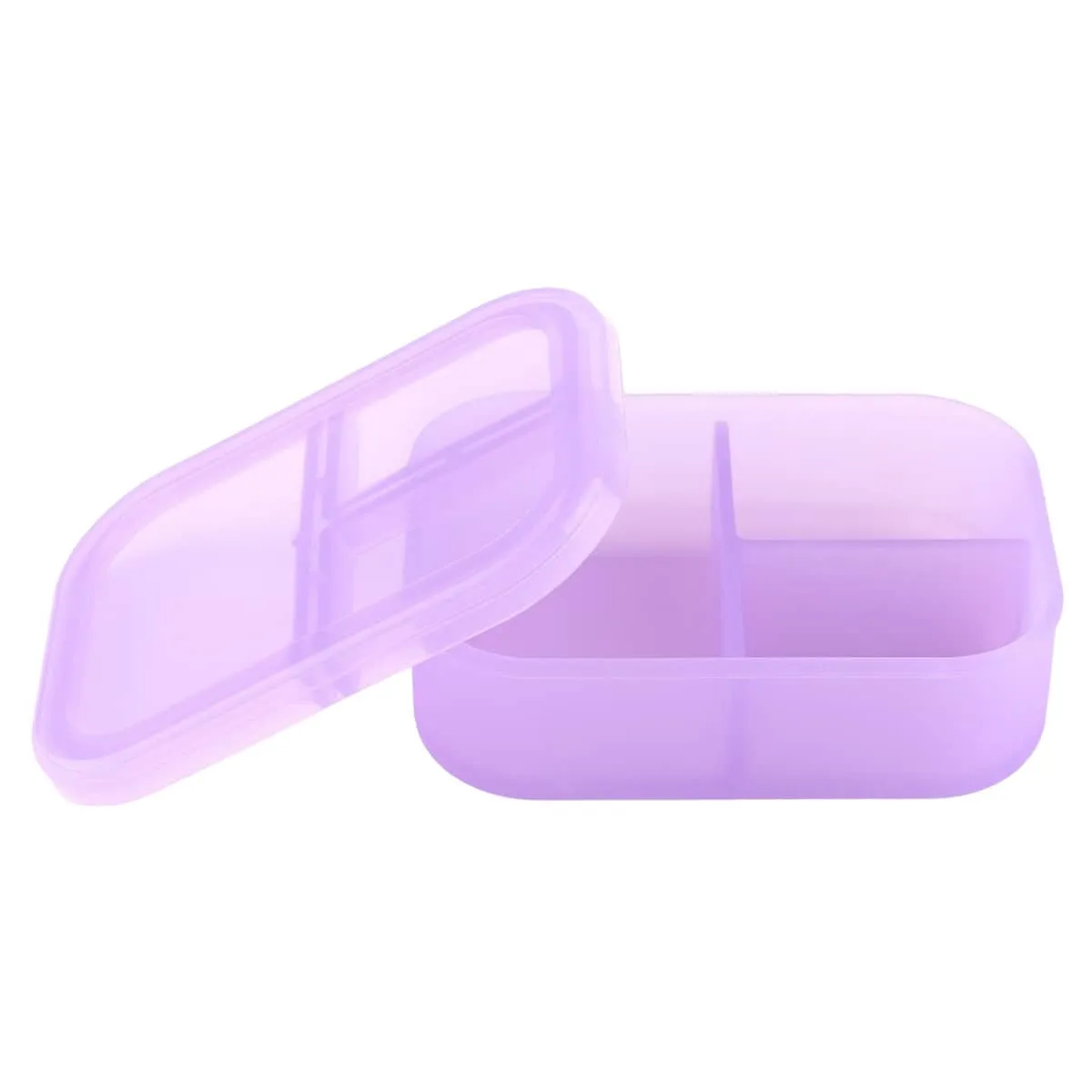 Bumkins Three Section Bento Box - Jelly Silicone