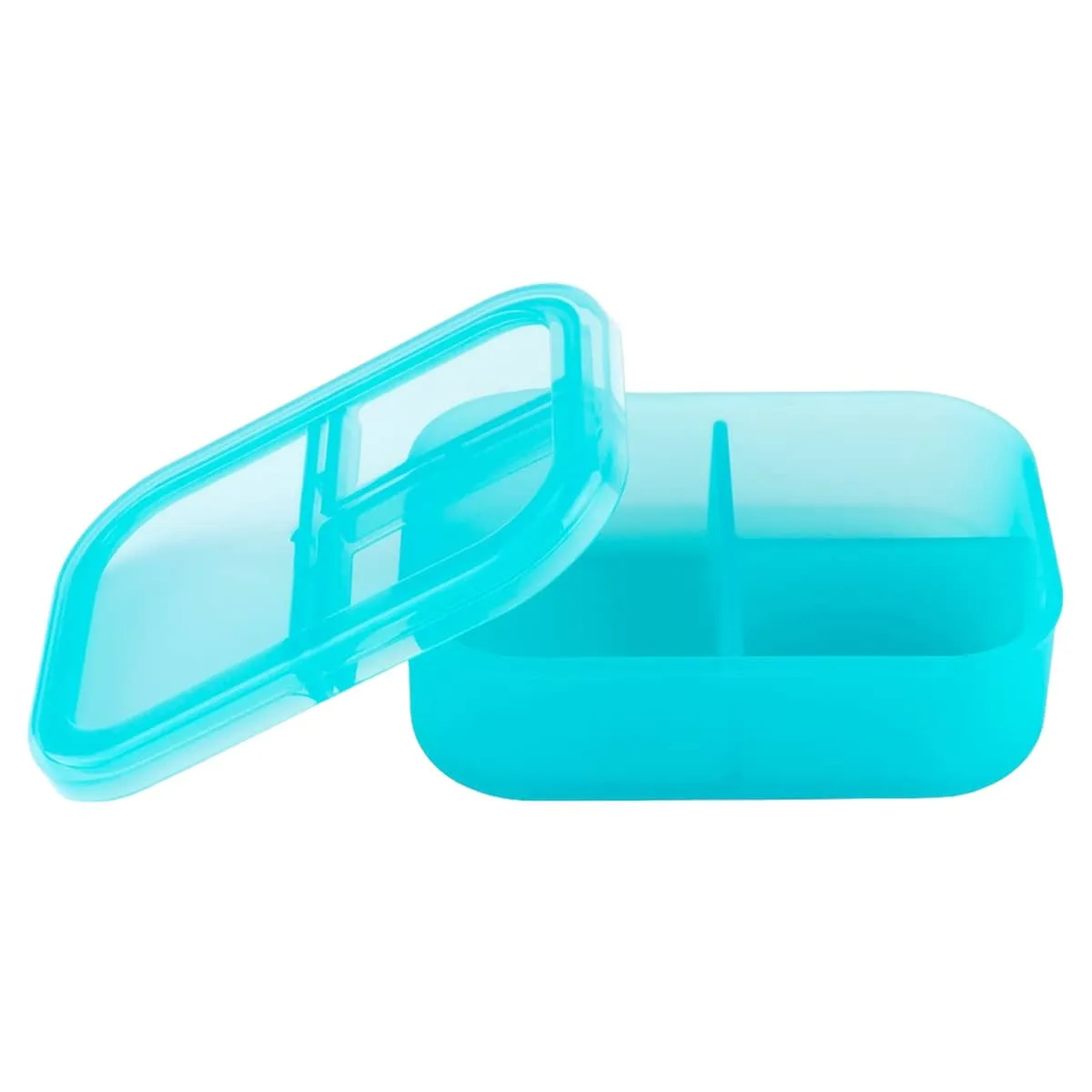 Bumkins Three Section Bento Box - Jelly Silicone