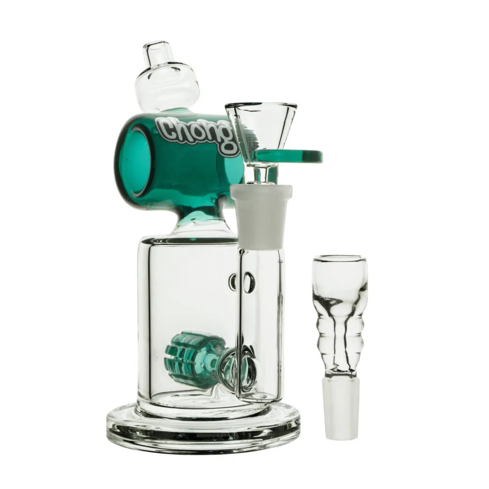 Chongz Rola Kola - Aqua Green - 15cm Glass Waterpipe Bong