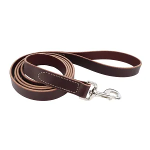 Circle T Latigo Leather Dog Leash 3/4 x 6'