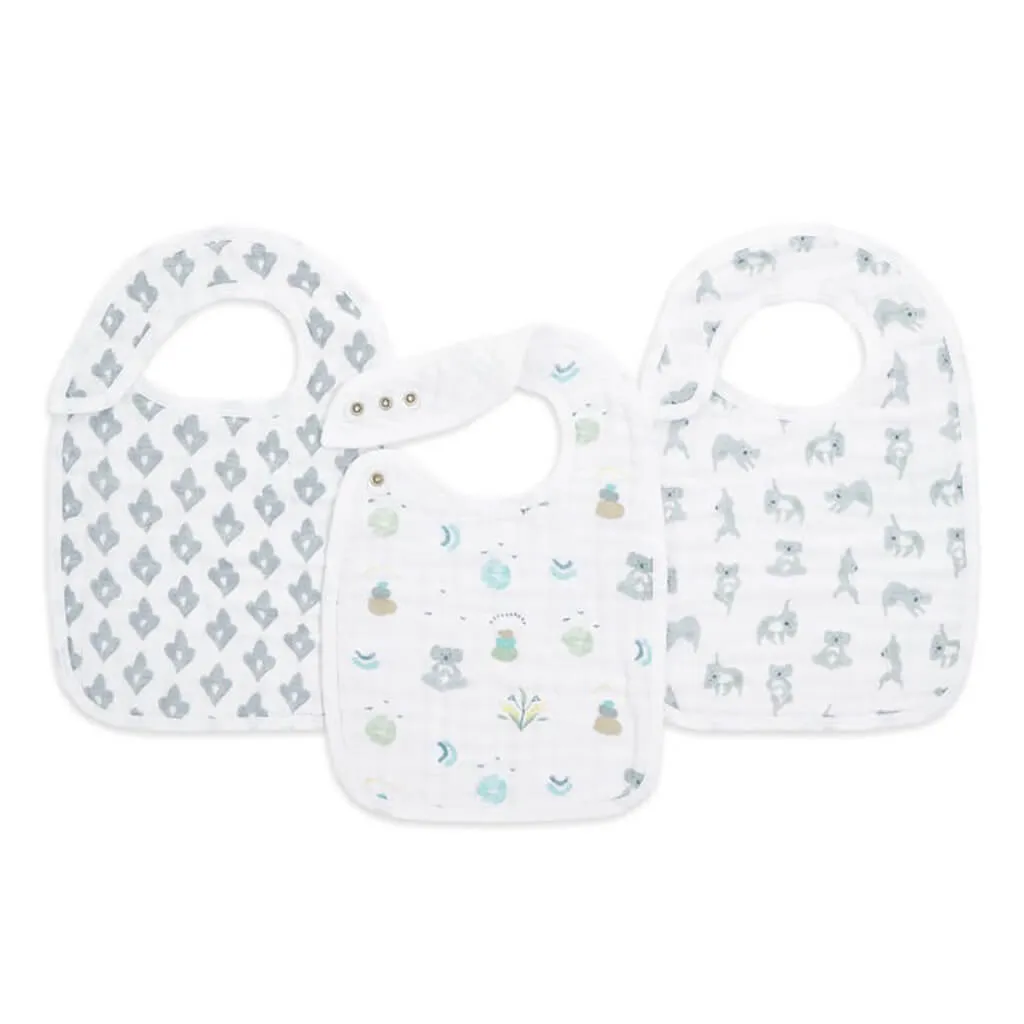 Classic Snap Bib 3 Pack Now Zen