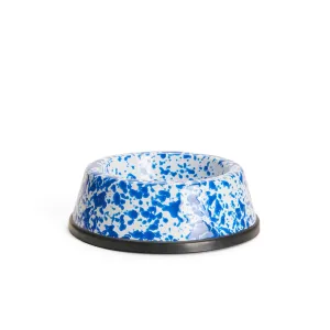 Crow Canyon -  Blue Splatter - Small Pet Bowl