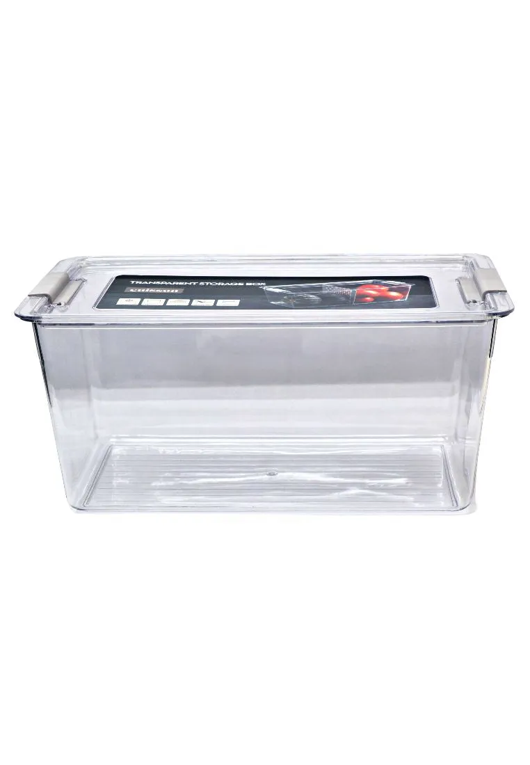 Cuisson PET Fridge Container with Lid 33 x 17 x 15cm