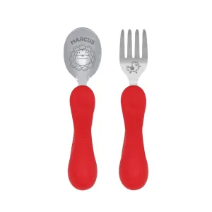 Easy Grip Fork & Spoon Set - Marcus