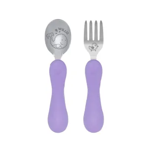 Easy Grip Fork & Spoon Set - Willo