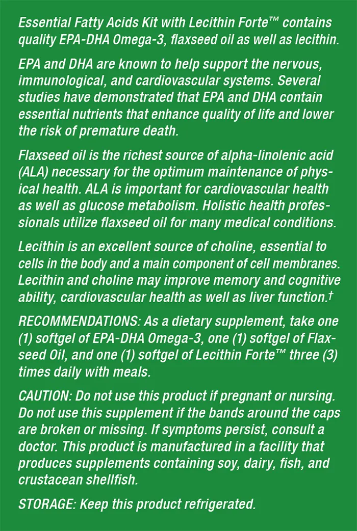 Essential Fatty Acids Kit