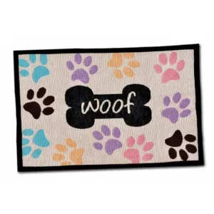 Fashion Mats Woof - Multi Paws