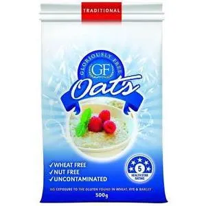 Gloriously Free Uncontaminated Oats 500g