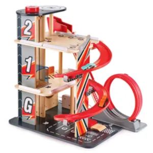 hape toys gearhead stunt garage