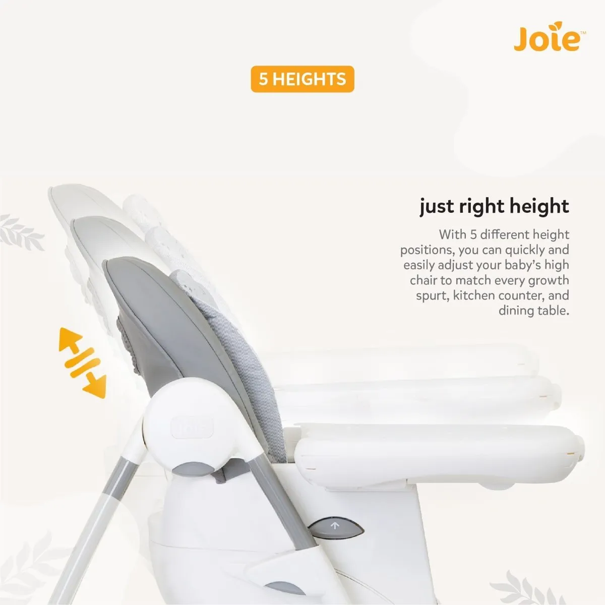 Joie Multiply 6 In 1 High Chair - Fern