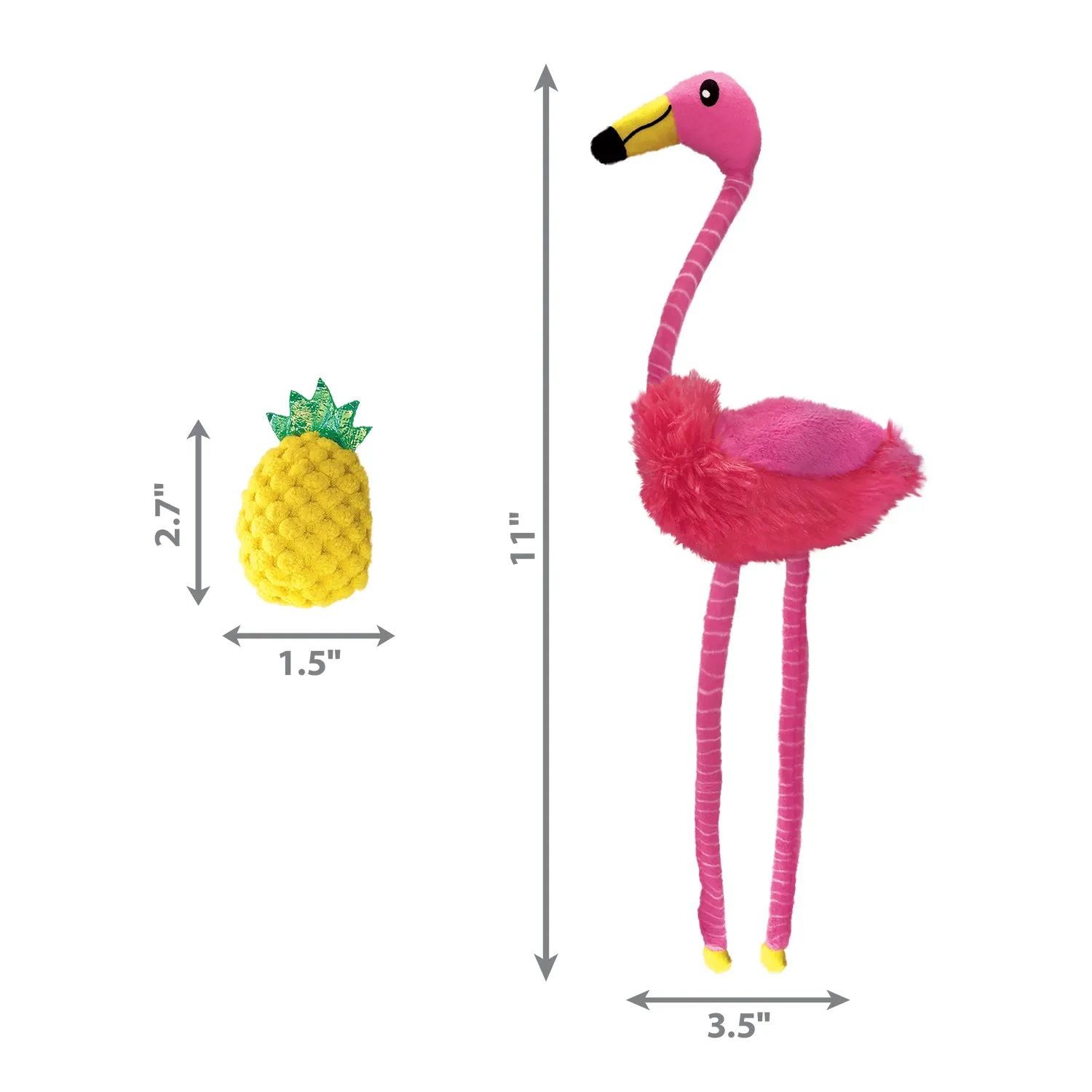 KONG Tropics Flamingo Cat Toy