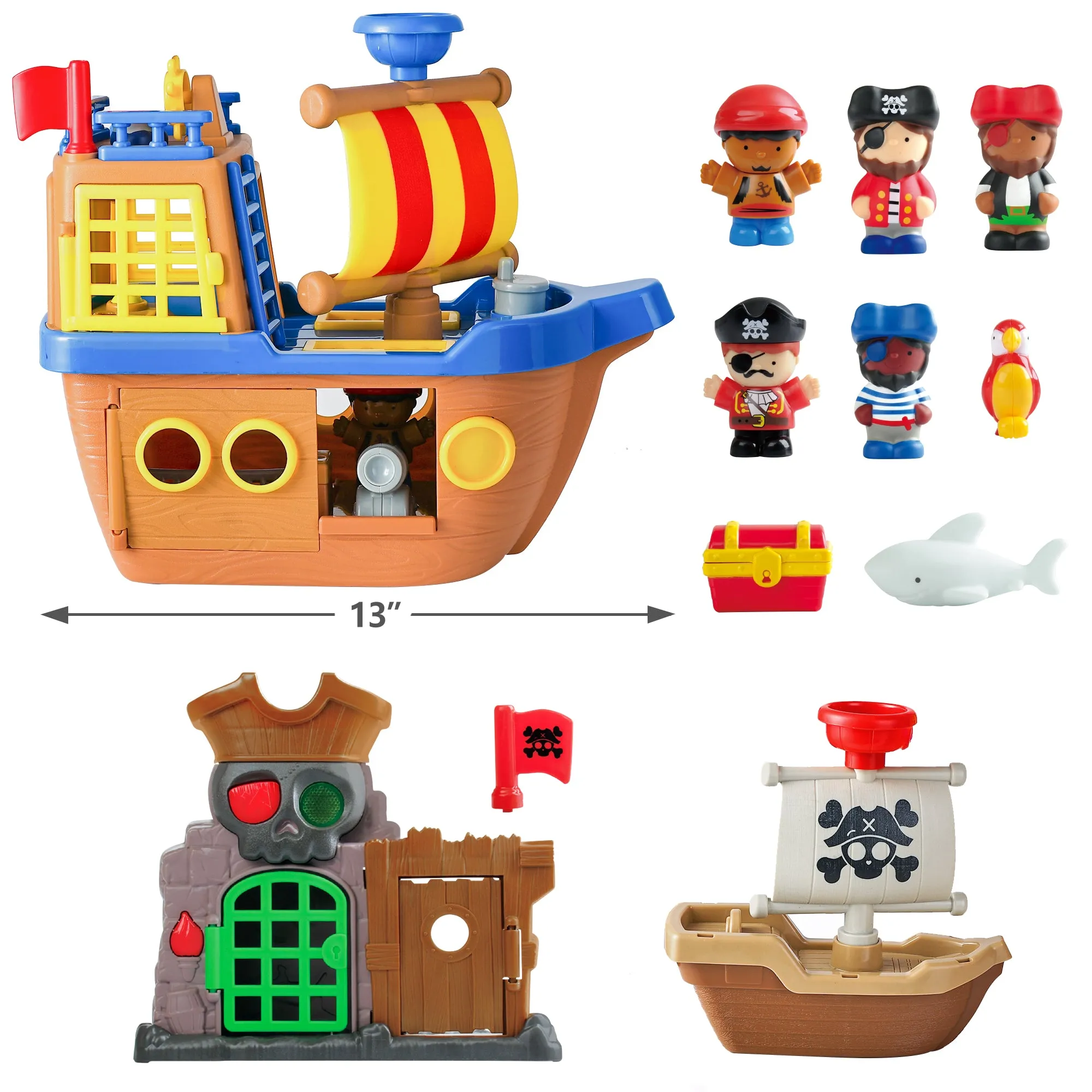 Large Pirate Ship Toys