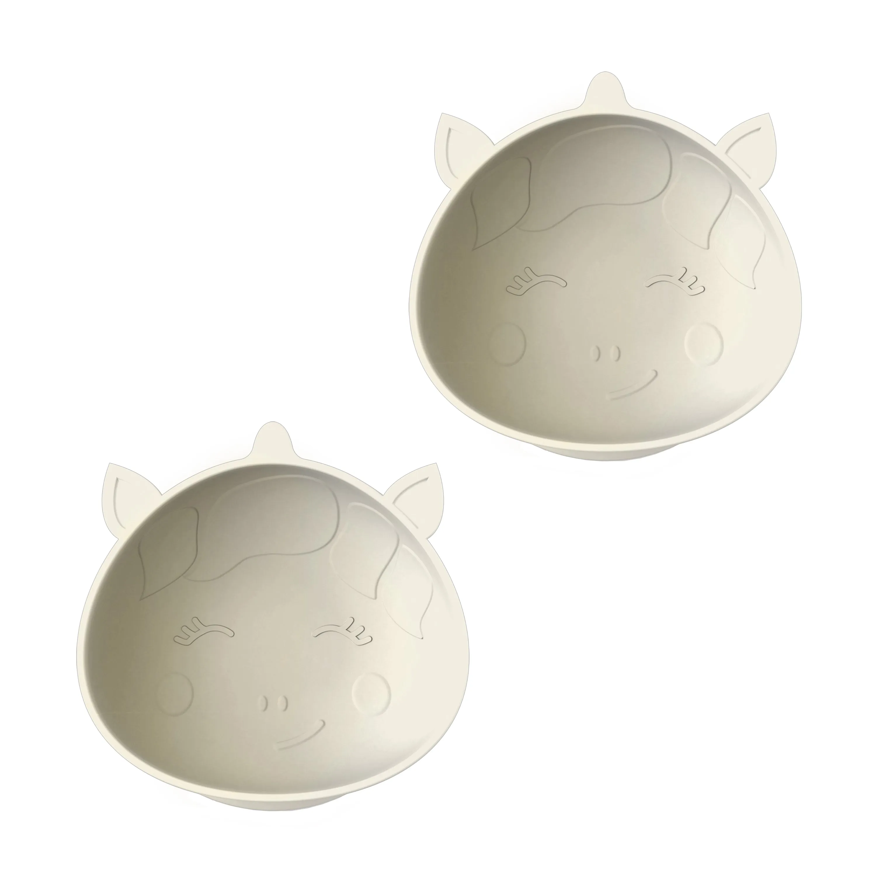 Melii Luxe Silicone Suction Bowls 2pk - Unicorn