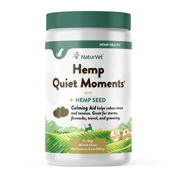 NaturVet Hemp Quiet Moments plus Hemp Seed