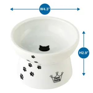 Necoichi Raised Cat Food Bowl