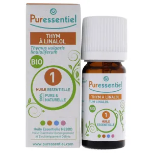 Organic Essential Oil - Thyme Linalol by Puressentiel for Unisex - 0.17 oz Oil