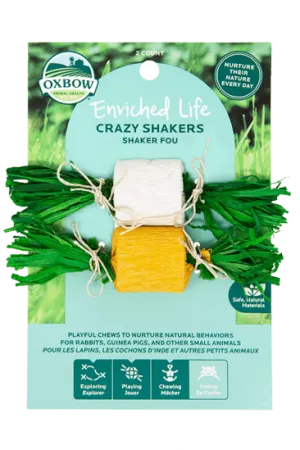 Oxbow Animal Health Enriched Life Crazy Shakers