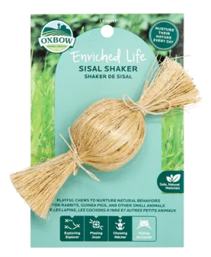 Oxbow Animal Health Enriched Life Sisal Shaker