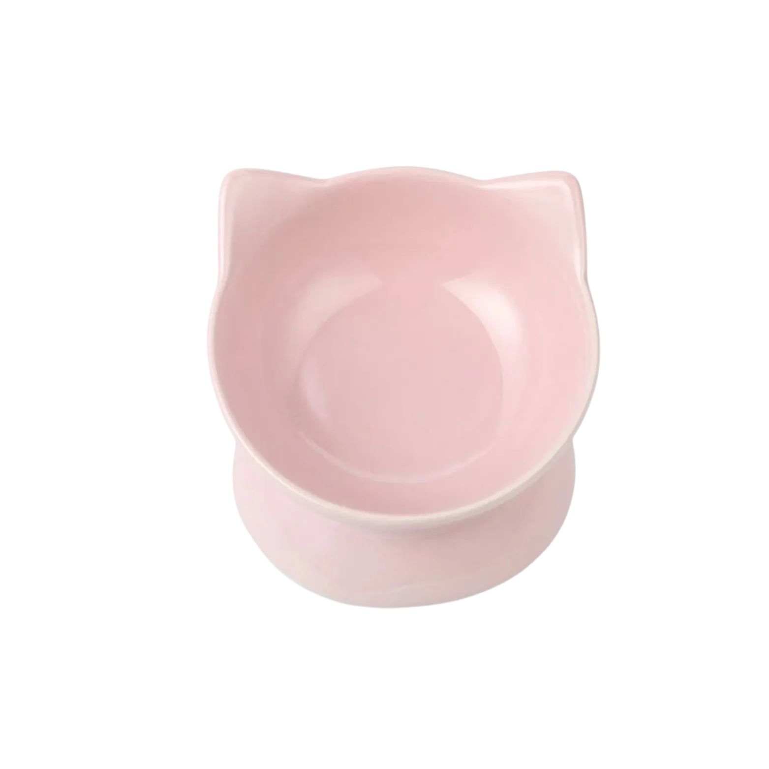 Park Life Designs Oscar Tilt Food Dish for Cats 5" Pink