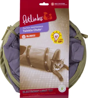 Petlinks Twinkle Chute Tunnel With Lights