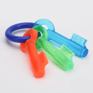 Skatrs Key Shaped Chew Teether Toy for Puppy and Dogs