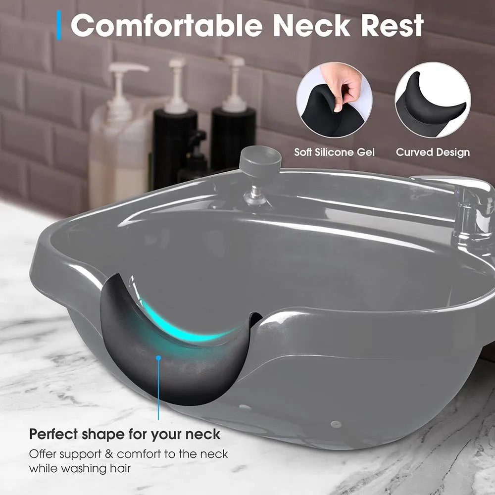 TheLAShop Gripper Gel Neck Rest for Salon Shampoo Bowl