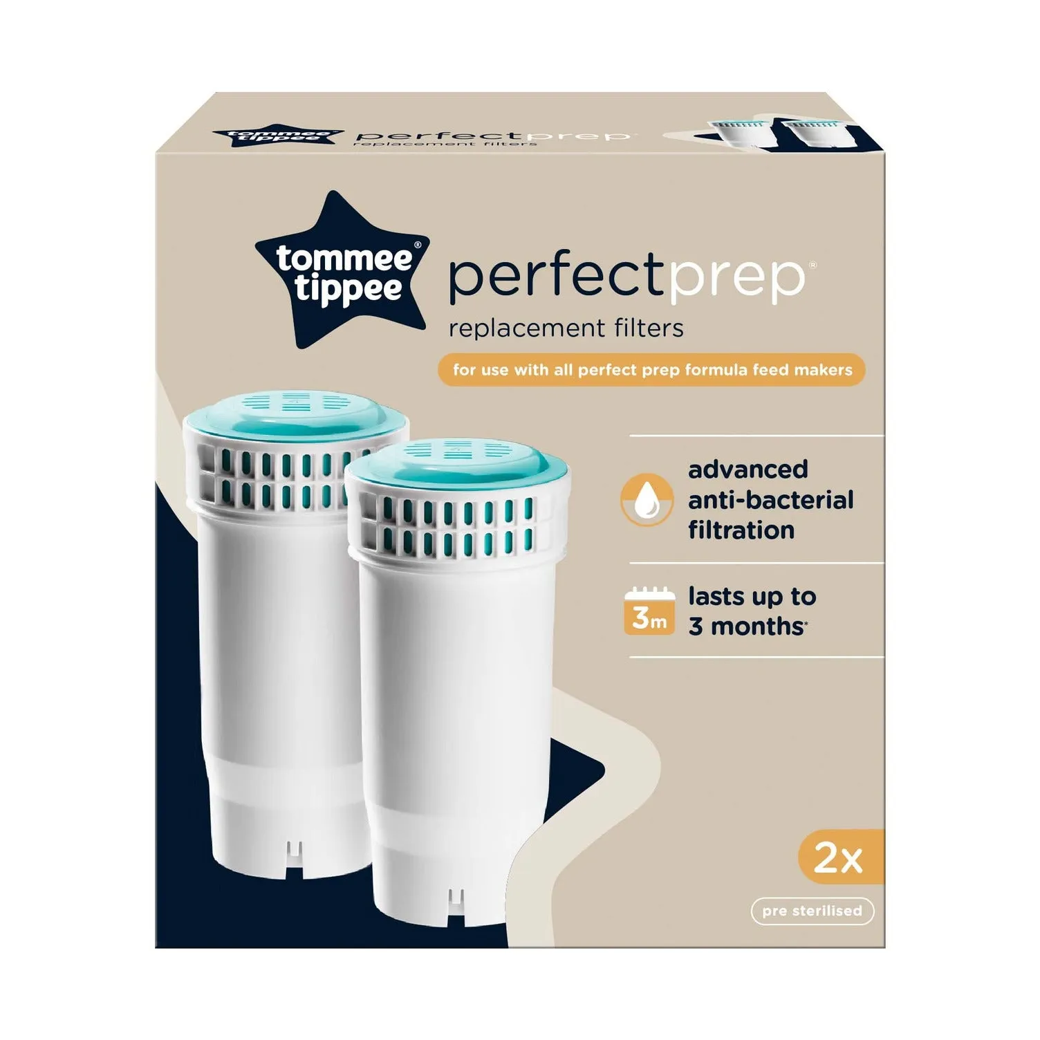 Tommee Tippee Perfect prep filter x 2