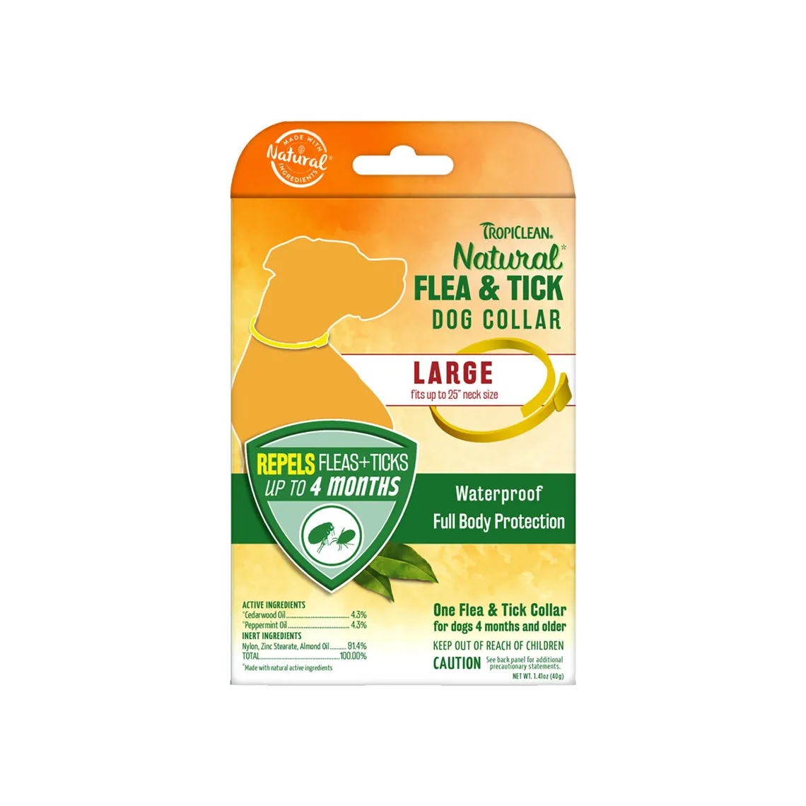 Tropiclean Natural Flea & Tick Collar for Dogs