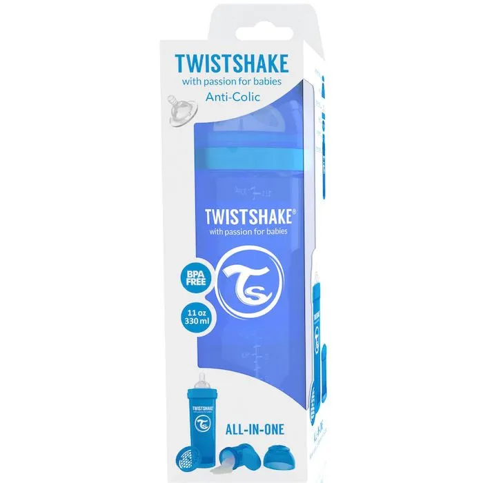 Twistshake Anti-Colic 330ml Bottle Blue