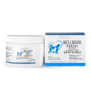 Wellmark Dental Wipes for Dogs & Cats - 50pads