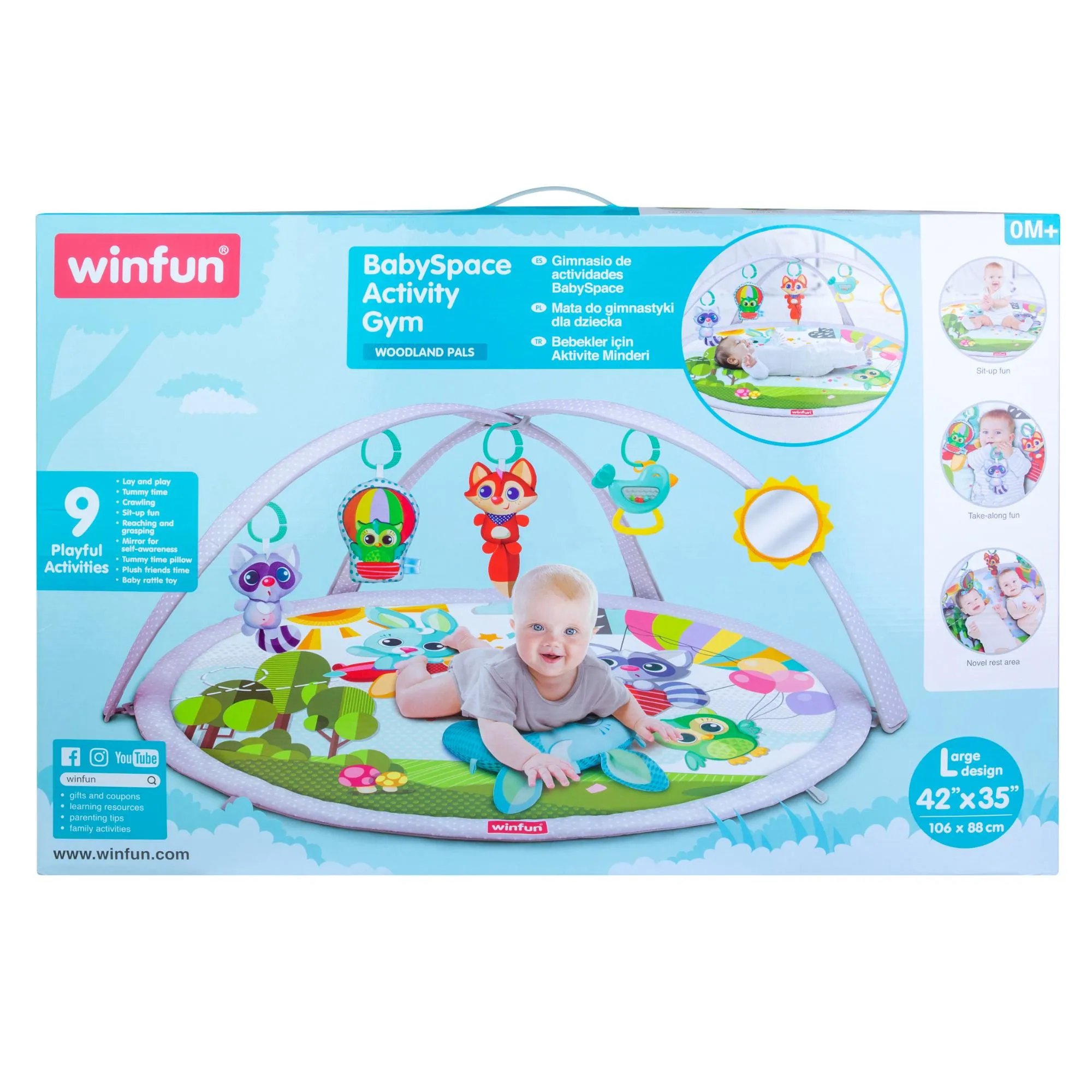 Winfun Babyspace Activity Gym