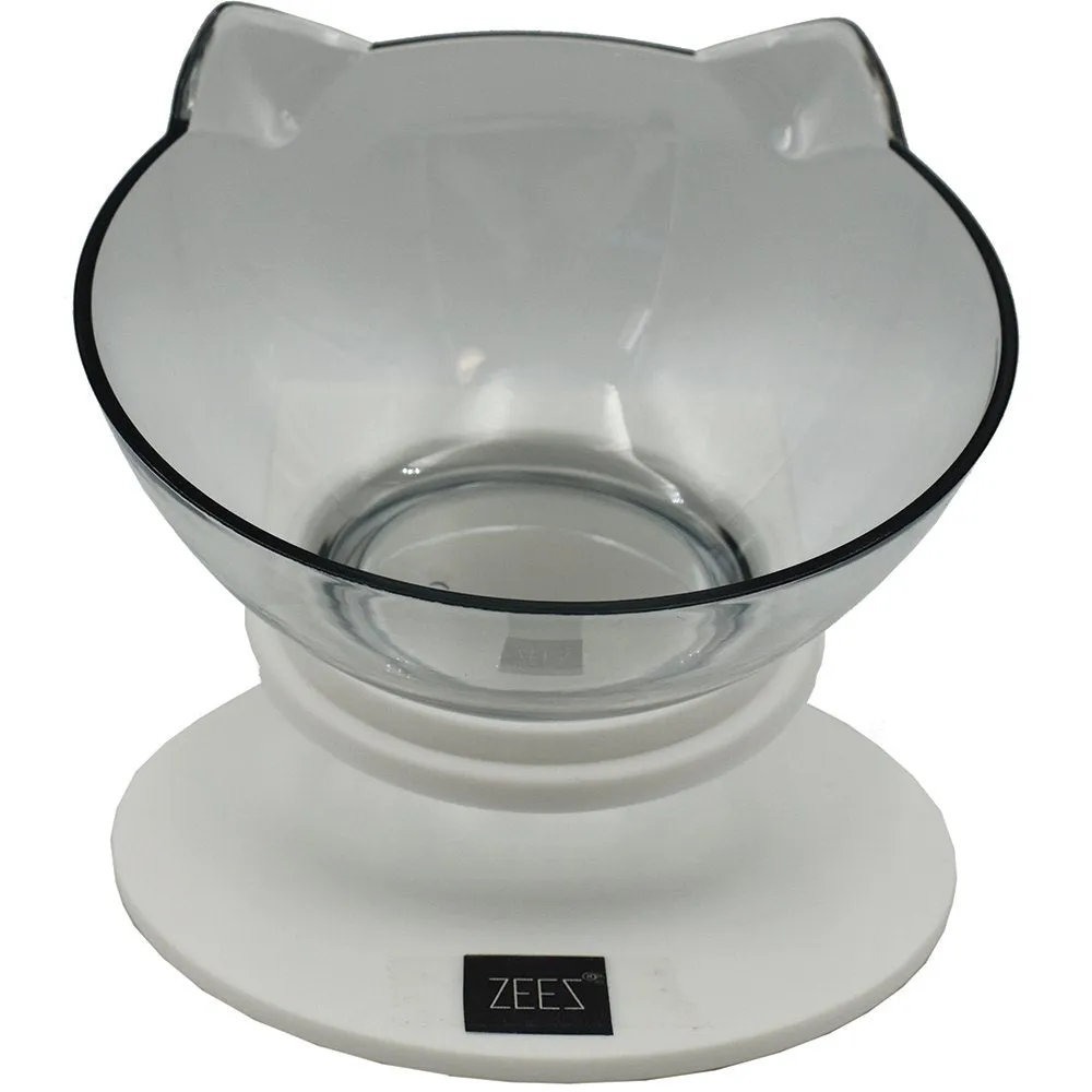 ZeeZ Elevated Tilted Cat Bowl 250mL