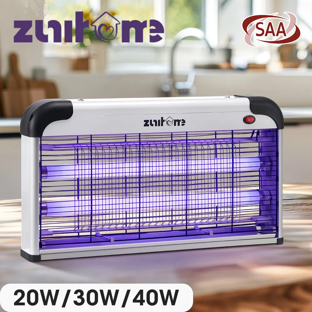 ZUNI Electric UV Mosquito Fly Insect Killer Bug Zapper Trap Light Lamp 20/30/40W